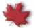 Maple leaf signifies Canada