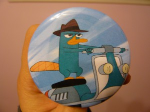 Pretty Buttoner: Perry the Platypus