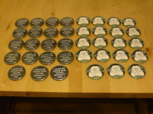 Pretty Buttoner: FTC Vow of Silence Buttons