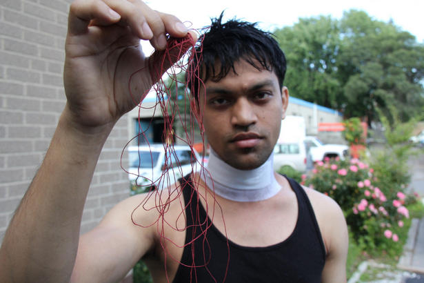 Motorcyclist Humayun Kobir had his throat sliced open from a kite string, Toronto, Canada 2011. Why do kite flyers need to use fishing line to fly kites, and then not clean up when they are done?