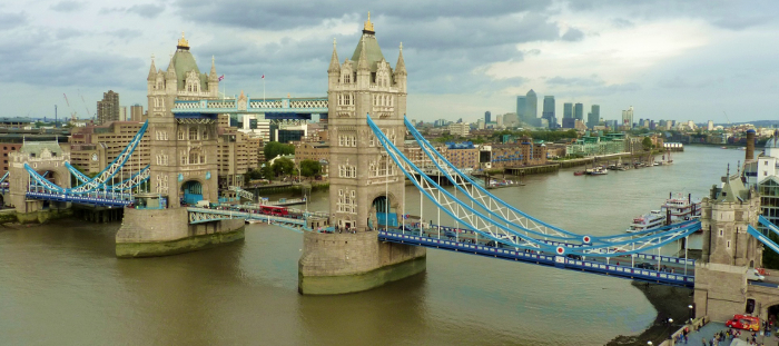 London's Tower Bridge is steeped in tradition and is a landmark of, well, London, England.