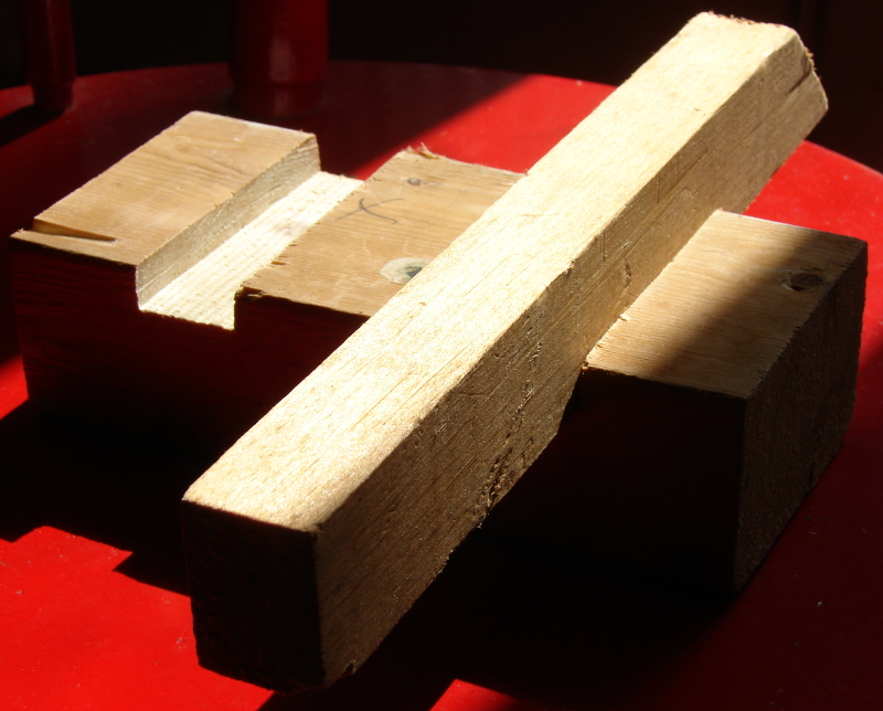 Very simple jig to cut tight dadoes. Dado is hand tight. Photo 2 by Don Tai