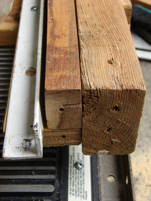 Delta 36-510C DIY table fence, slide has a metal L bracket on the back and a front wood brace. Photo 6 by Don Tai