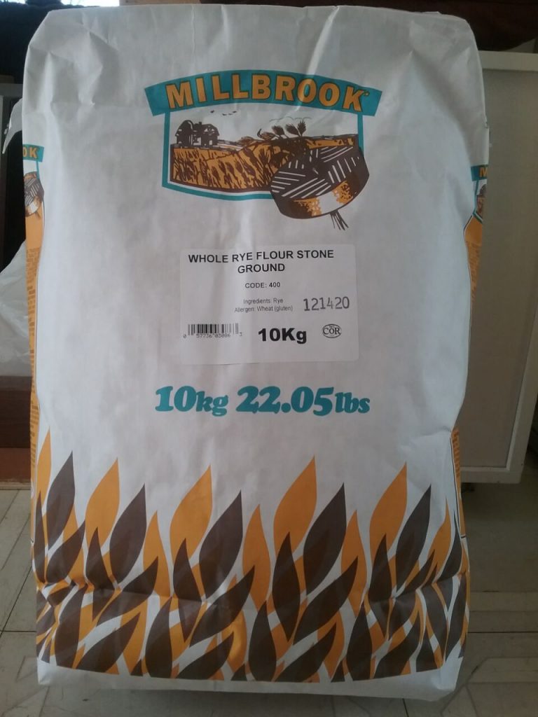 Grain Process Enterprises, Toronto I bought Dark Rye Flour Don Tai