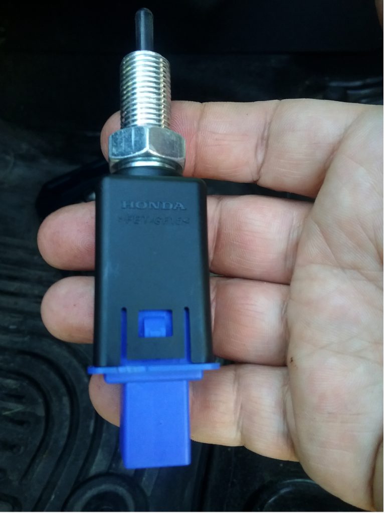 Honda Fit Car 6MT 2016 Replace Clutch Interlock Switch Don Tai