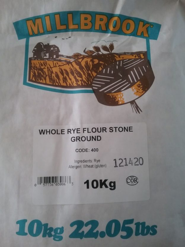 Grain Process Enterprises, Toronto I bought Dark Rye Flour Don Tai